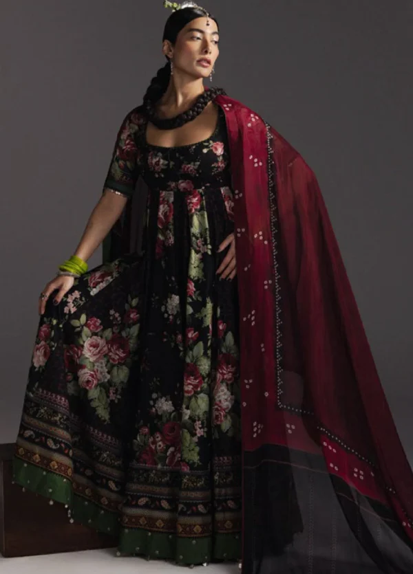 Anarkali Salwar Kameez Collection by Zara Shahjahan || Shehzadi-D5