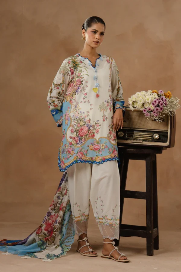 Sana Safinaz Muzlin Lawn 2026 | M261-017A-AU