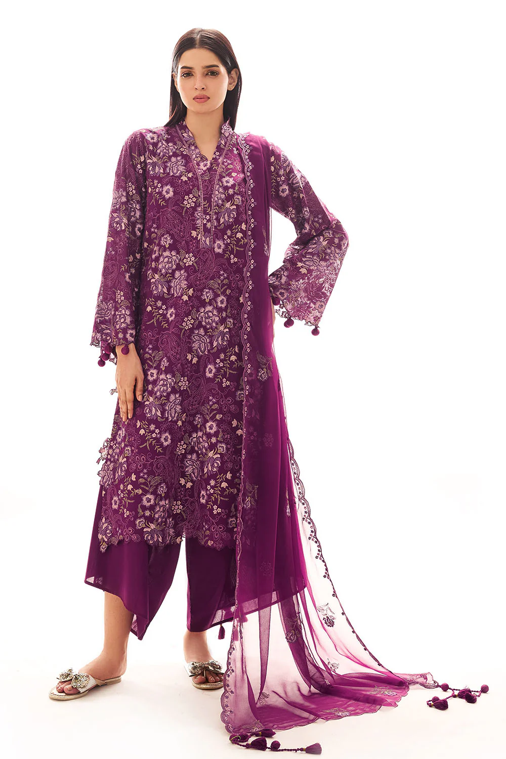 Gul Ahmed Poetry of Luxury 2026 || LSV-62001