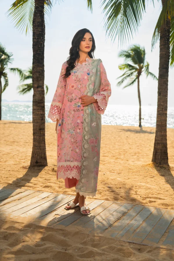 AlKaram Spring Summer 2026 Lawn ||  SL-06-26-Peach