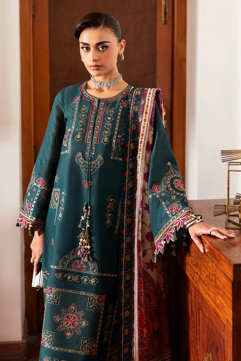 Shahkaar Luxury Eid Lawn 2026 by Jazmin || SL26-D10