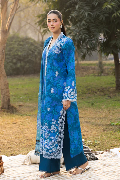 Rajbari Summer Printkari Lawn 2026 | 12