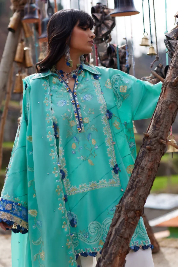 Zaha Summer Lawn Collection 2026 || ZL26-06 A