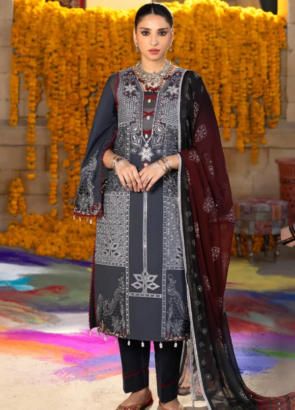 Bandhani Premium Lawn 2026 by Al Zohaib | D-10
