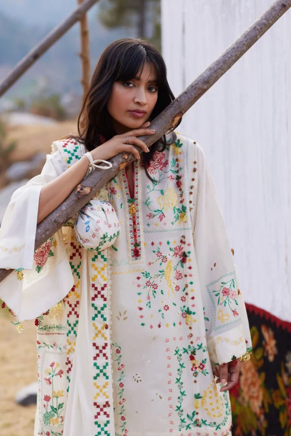 Zaha Summer Lawn Collection 2026 || ZL26-08 B