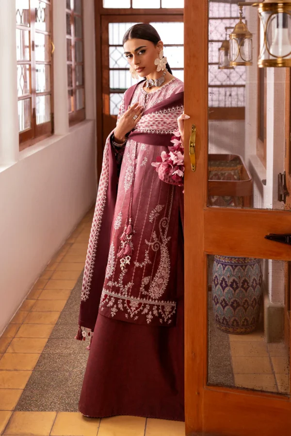 Shahkaar Luxury Eid Lawn 2026 by Jazmin || SL26-D08