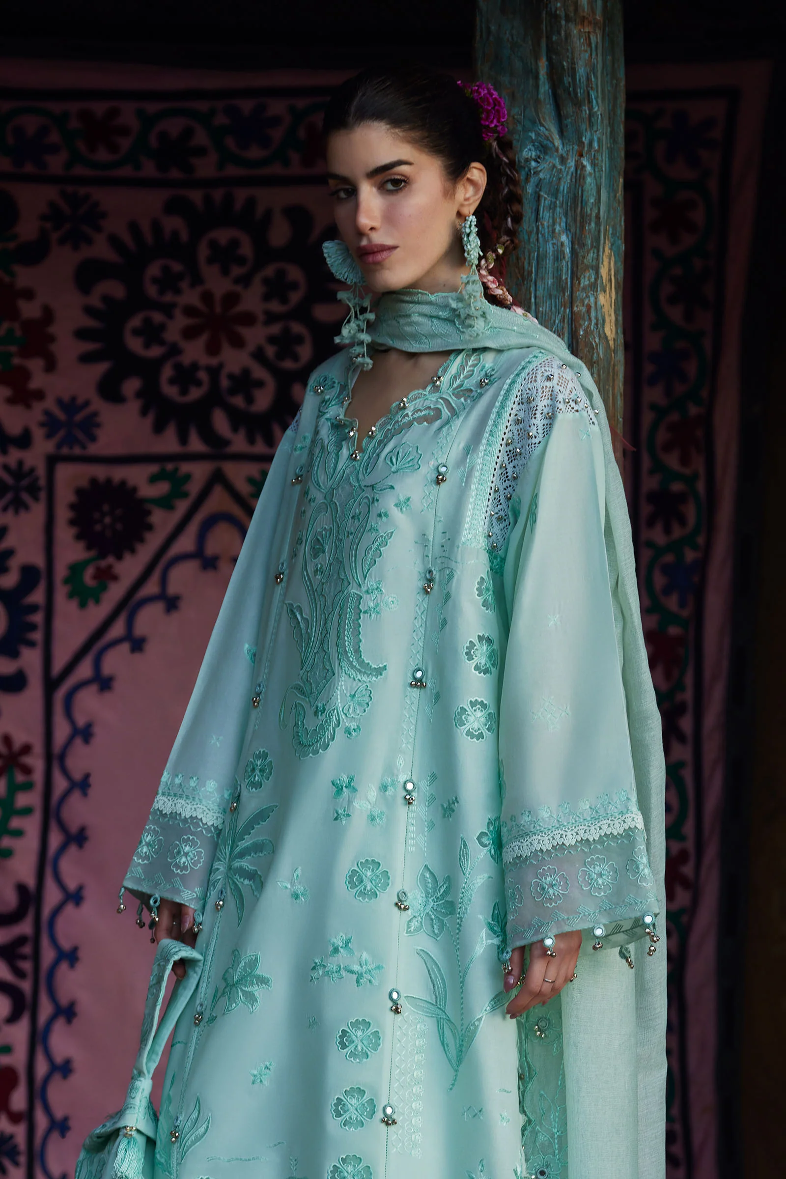 Zaha Summer Lawn Collection 2026 || ZL26-09 A