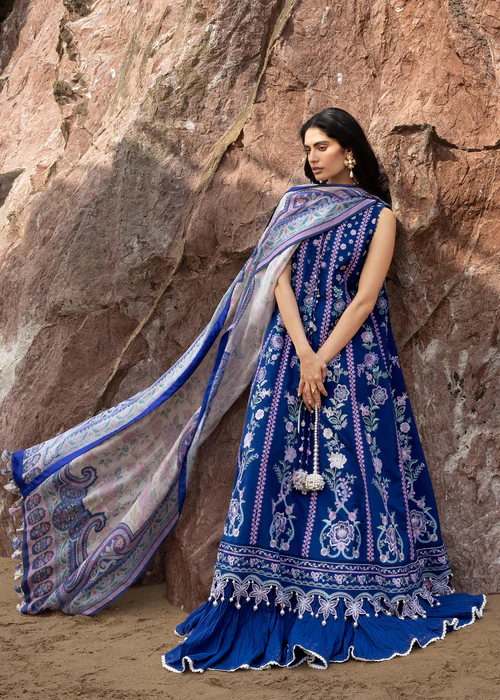 Sadaf Fawad Khan Siraa Lawn 2026 || Neel