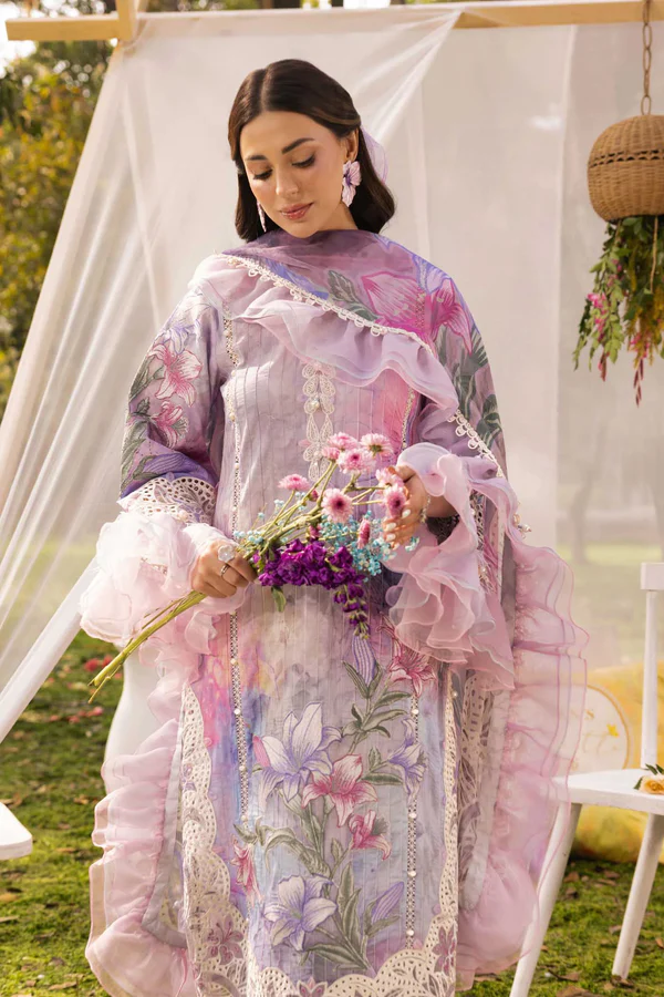 Alternative view of Adan's Libas Chantelle Lawn 2026 || CHANTELLE 1750