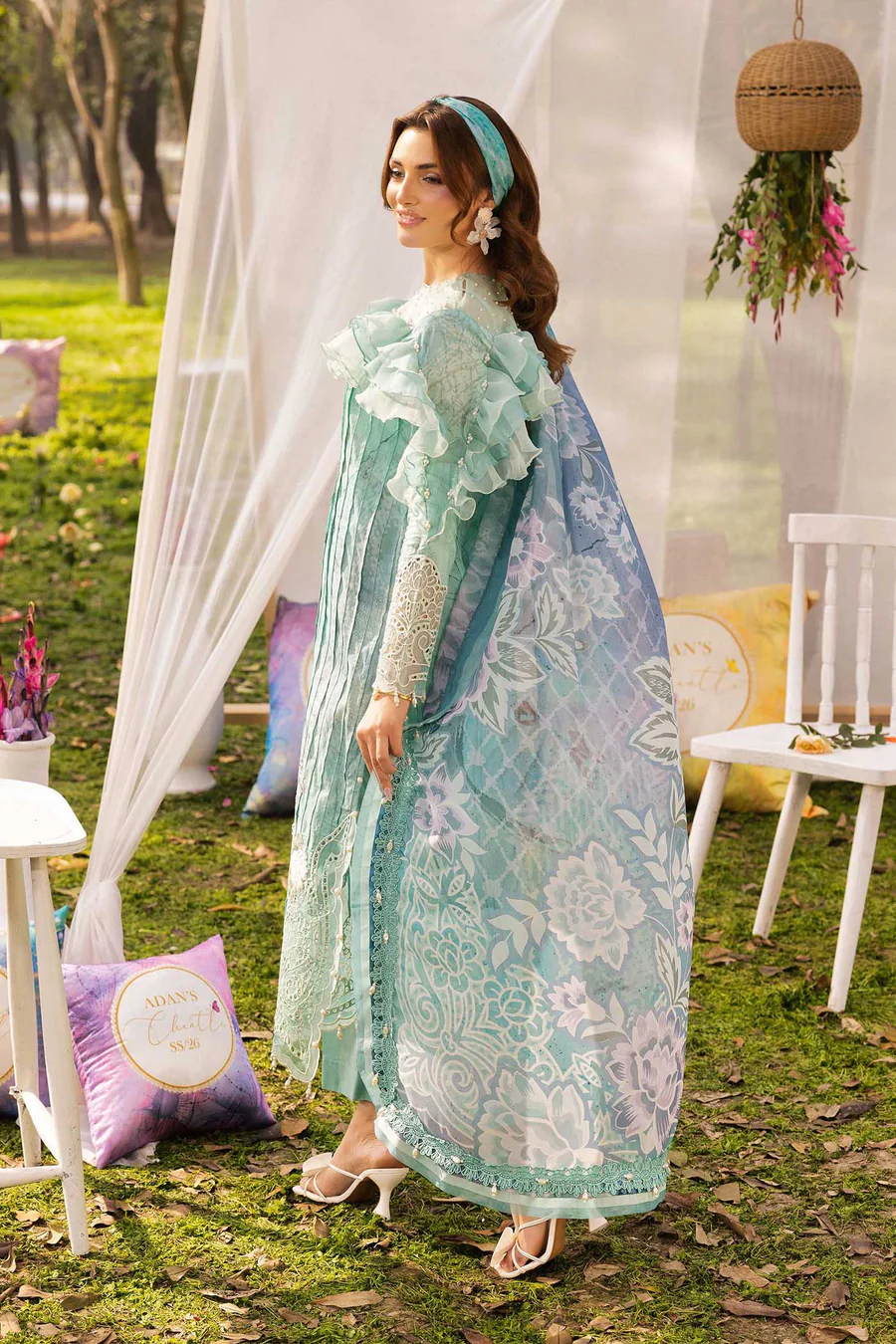 Adan's Libas Chantelle Lawn 2026 || CHANTELLE 1756 - Image 3
