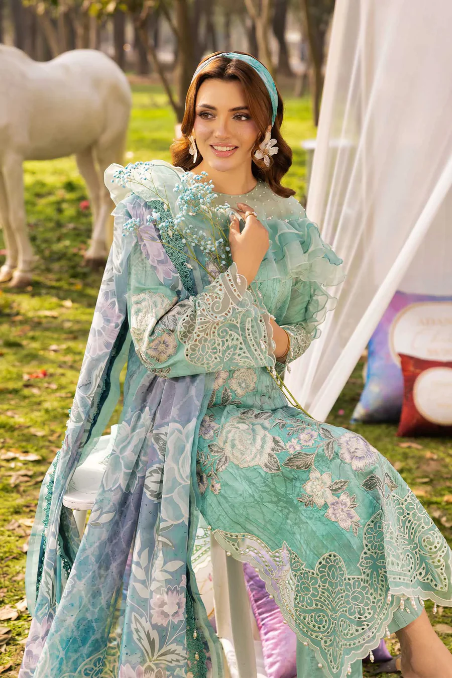 Adan's Libas Chantelle Lawn 2026 || CHANTELLE 1756 - Image 2