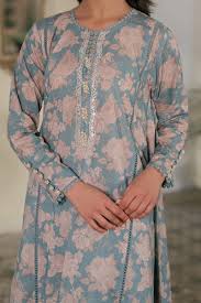 Cross Stitch Mahiri Lawn 2026 || DUSK BLOOM - Image 3