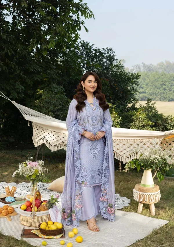 Elaf Luxury Lawn 2026 || ELY-3B PARADISE