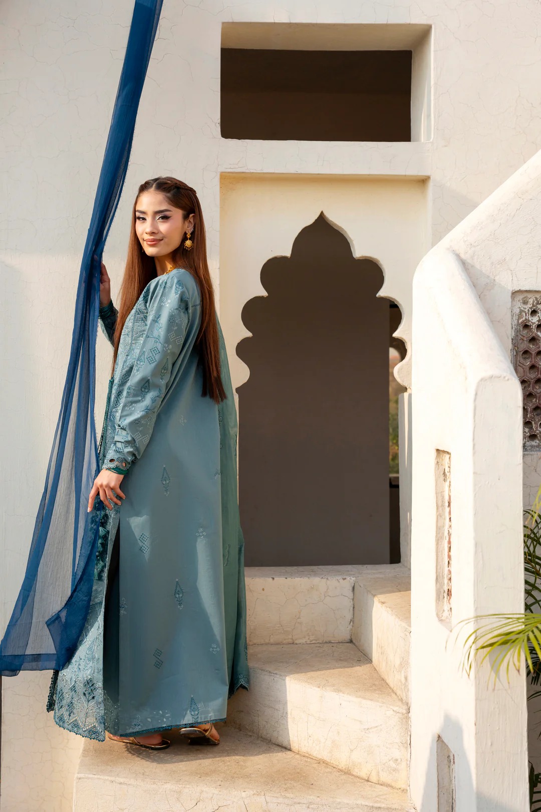 Basant Chikankari Lawn 2026 by Florent || FBC - 6B - Image 2