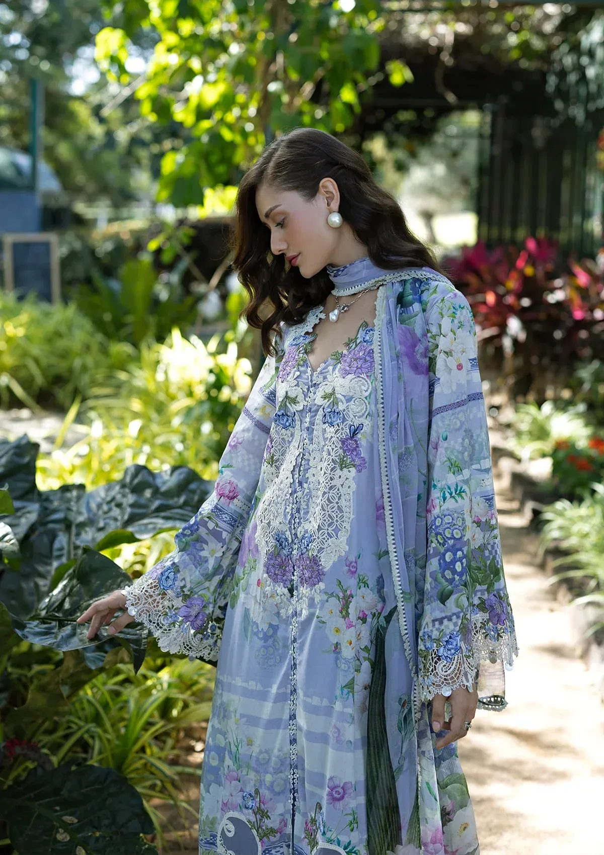 Elaf Signature Lawn 2026 || ESA-6A MOONLIT PETALS - Image 4