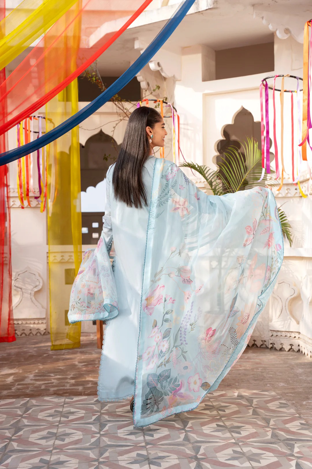 Basant Chikankari Lawn 2026 by Florent || FBC - 4B - Image 4