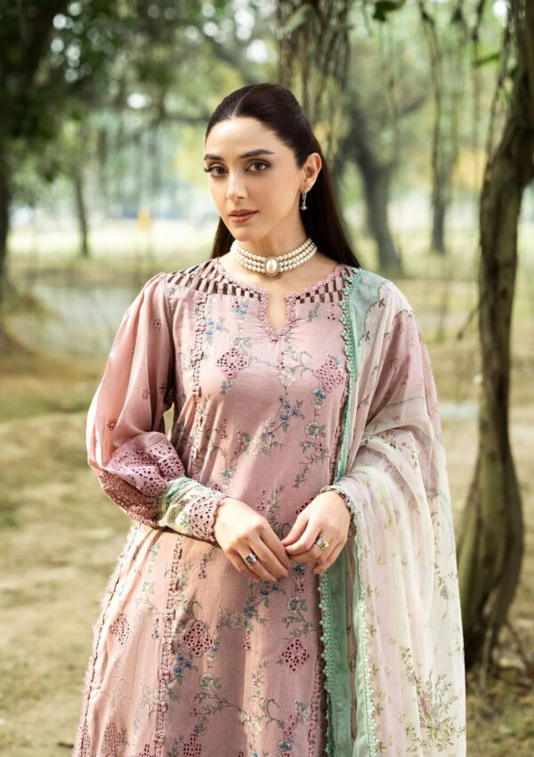 Chikankari Prints Lawn 2026 by Elaf || ERC-8A SAHAA