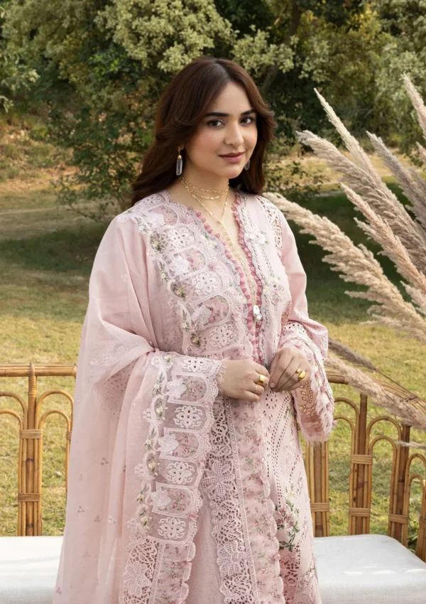 Elaf Luxury Lawn 2026 || ELY-4A BLOOMING