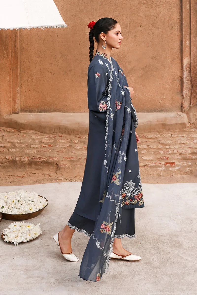 Cross Stitch Eid Lawn 2026 || VERDENT TAPESTRY - Image 2