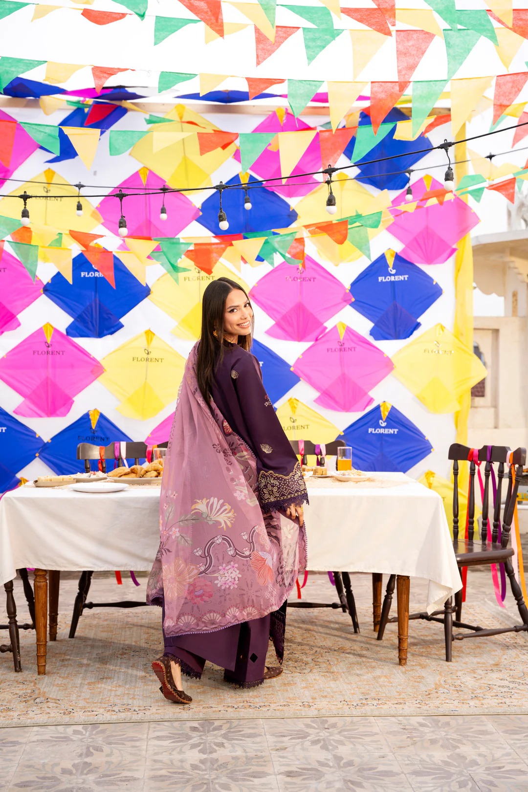 Basant Chikankari Lawn 2026 by Florent || FBC - 1A - Image 2