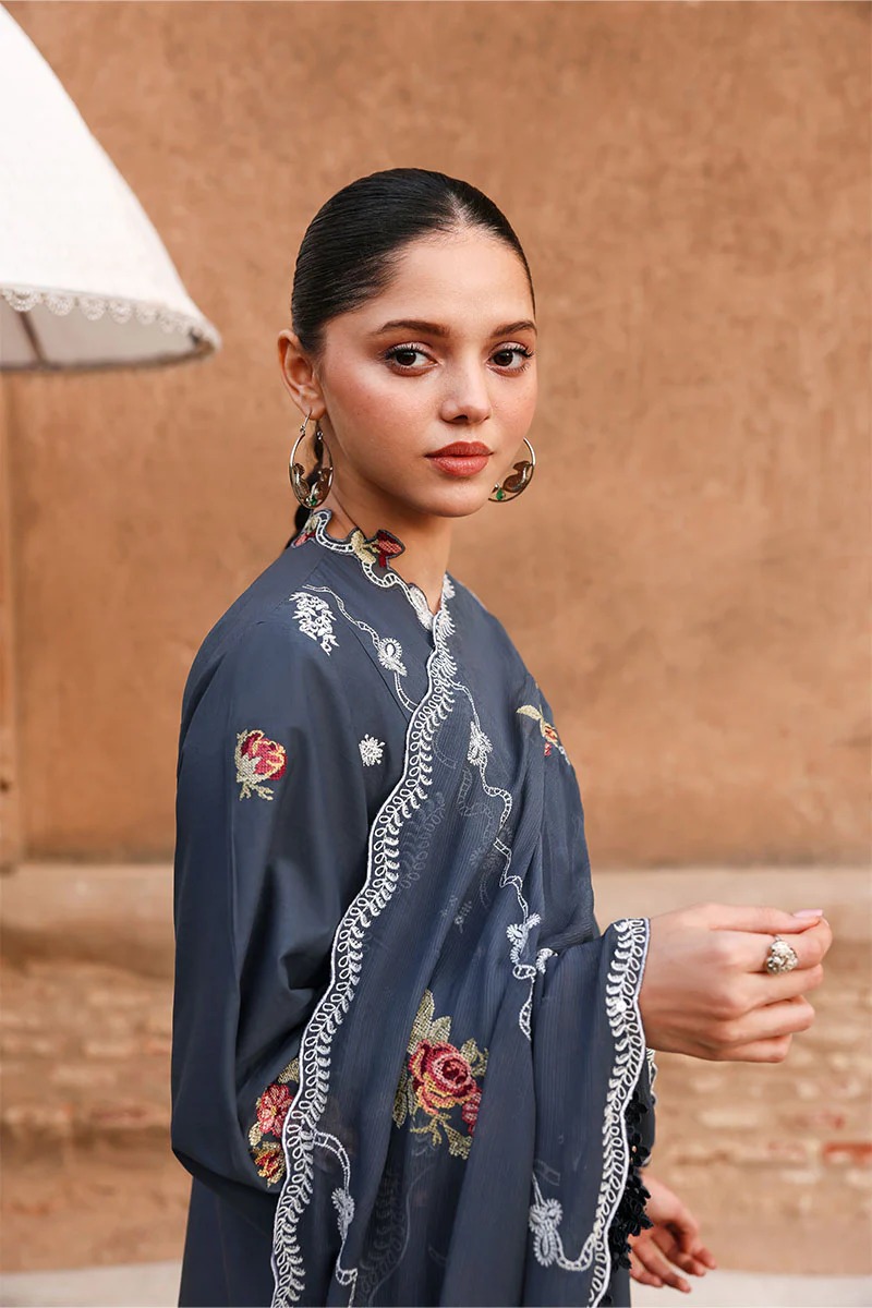 Cross Stitch Eid Lawn 2026 || VERDENT TAPESTRY - Image 4
