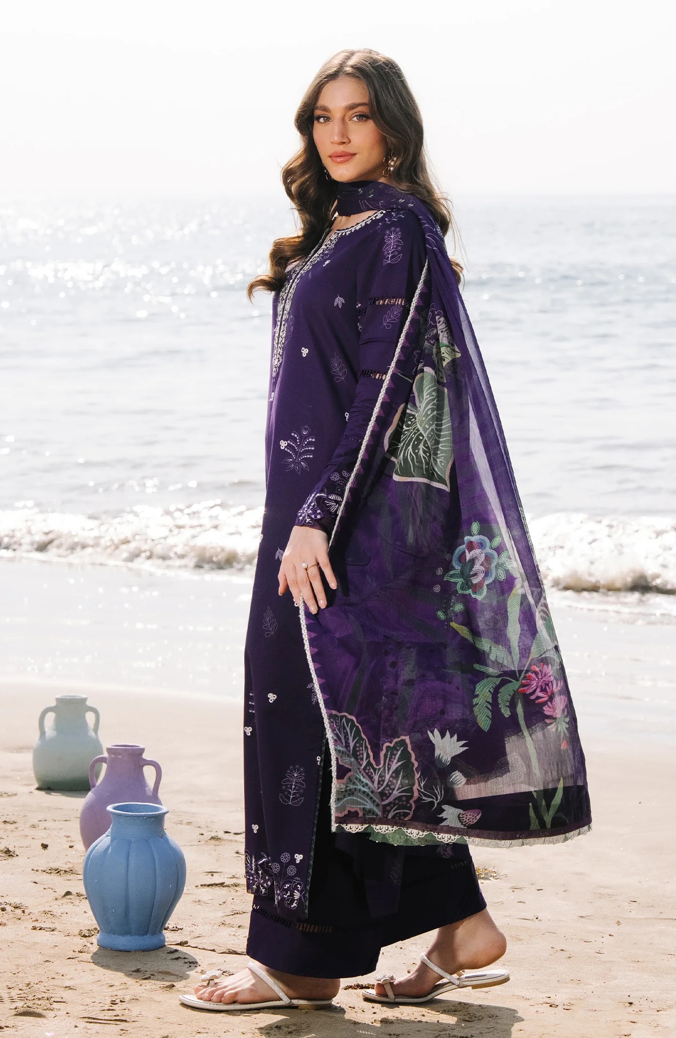 Seran Afsanah Lawn 2026 || Elin - Image 4