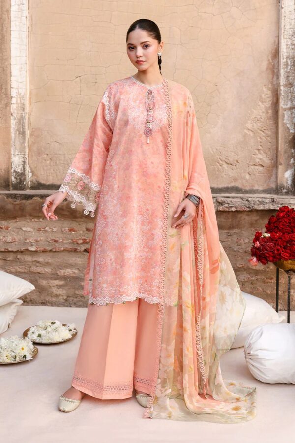 Cross Stitch Eid Lawn 2026 || MUTED BLUSH