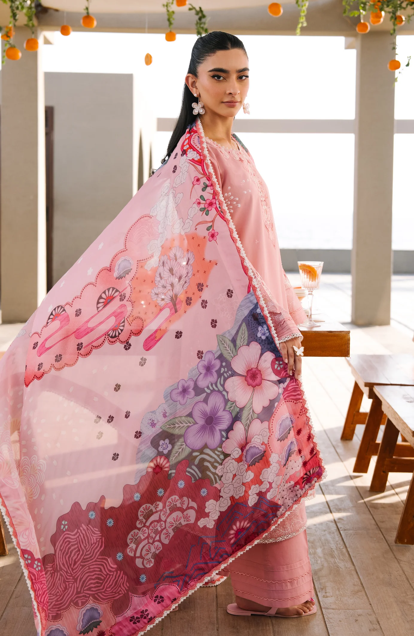 Seran Afsanah Lawn 2026 || Ziva - Image 2