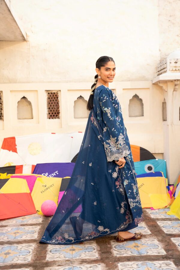 Alternative view of Basant Chikankari Lawn 2026 by Florent || FBC - 8B