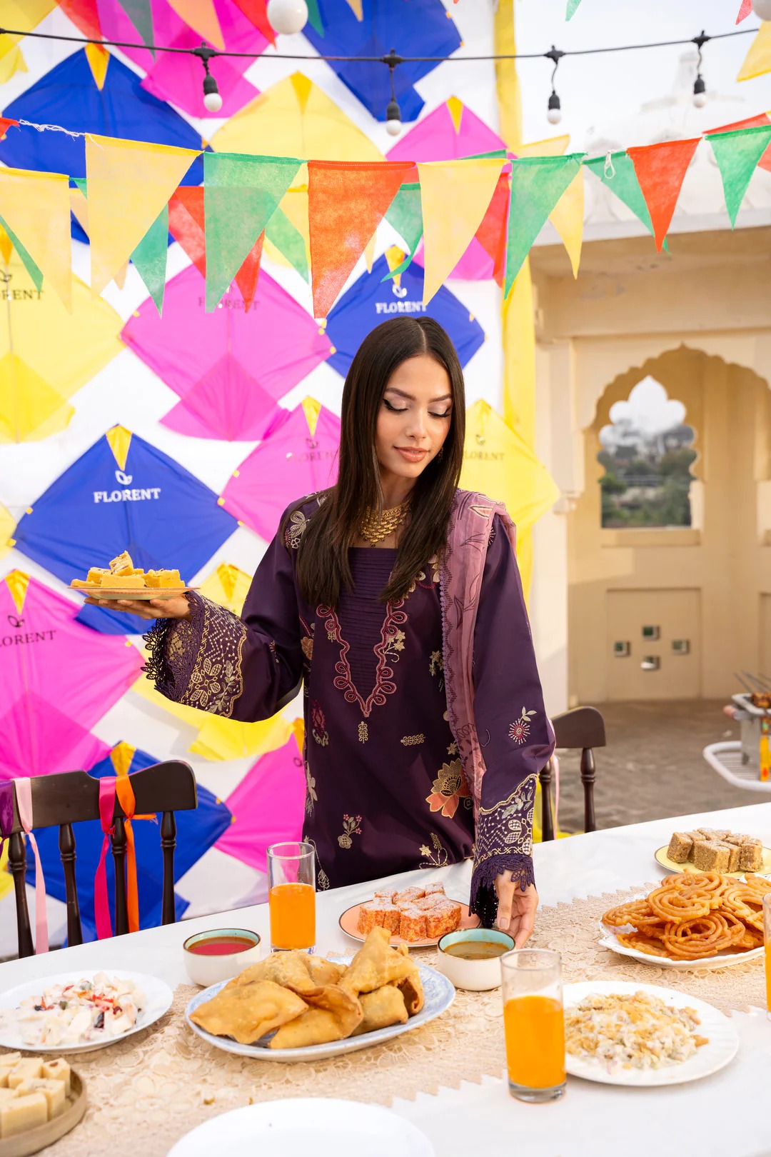 Basant Chikankari Lawn 2026 by Florent || FBC - 1A - Image 3