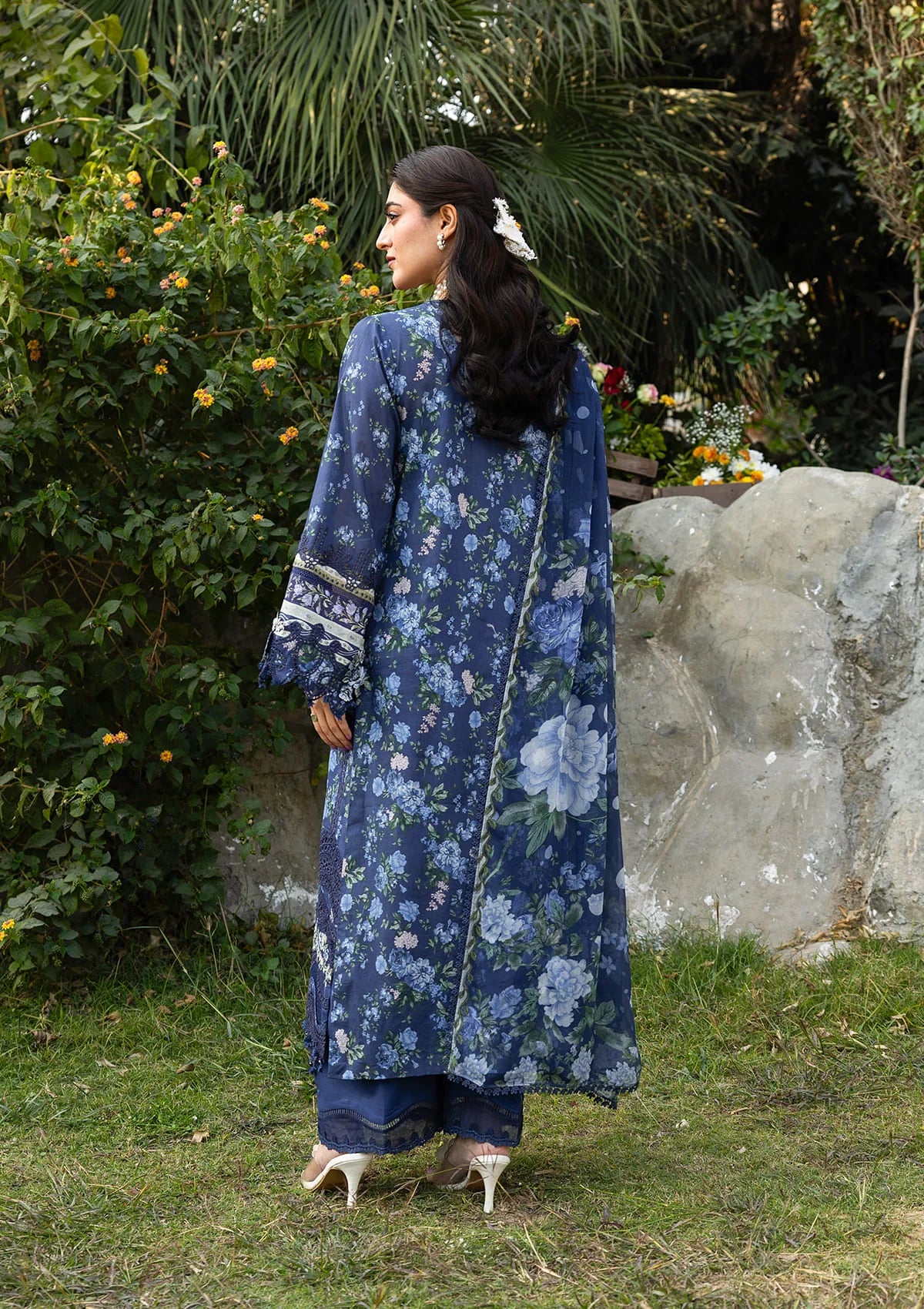 Chikankari Prints Lawn 2026 by Elaf || ERC-3B NEEL - Image 2
