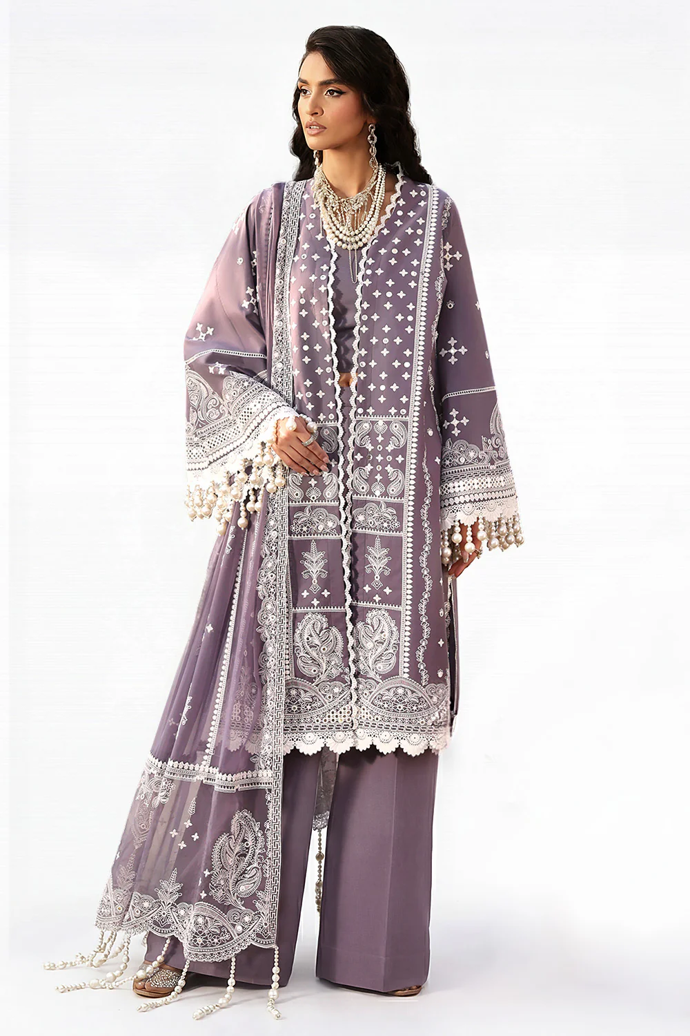 Gul Ahmed Luxury Lawn 2026 || PM-62025