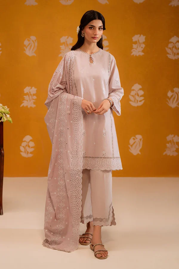 Cross Stitch Unstitched Chikankari Lawn 2026 | TENDER GRACE