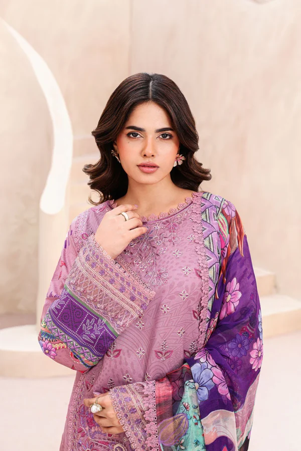 Alternative view of Mashaal Lawn 2026 by Ramsha || L-1508