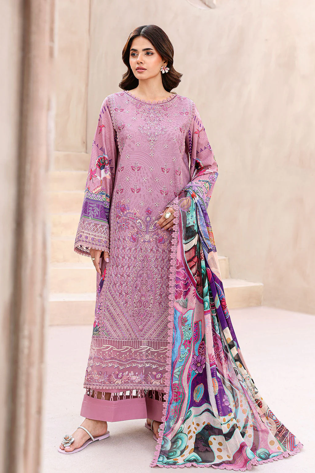 Mashaal Lawn 2026 by Ramsha || L-1508 - Image 3