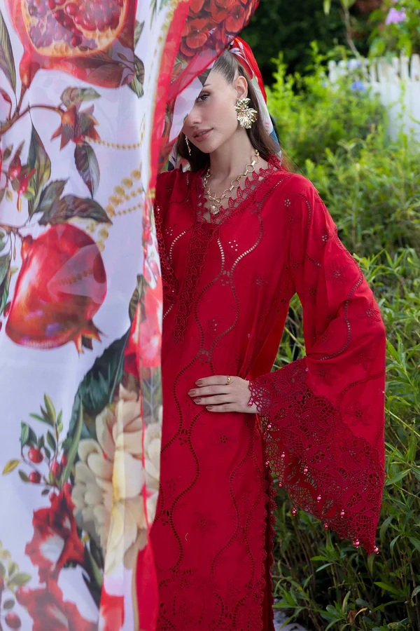 Lasserkari Eid Lawn 2026 by Adan's Libas || PETAL 1719