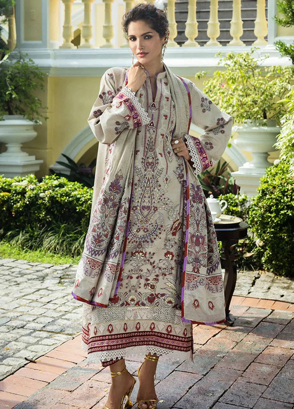 Seraph by Mushq Lawn Summer Collection 2026 || MQ25S HML-2501 Levana - Image 3
