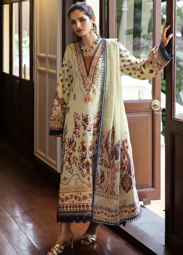Alternative view of Seraph by Mushq Lawn Summer Collection 2026 || MQ25S HML-2503 Letizia