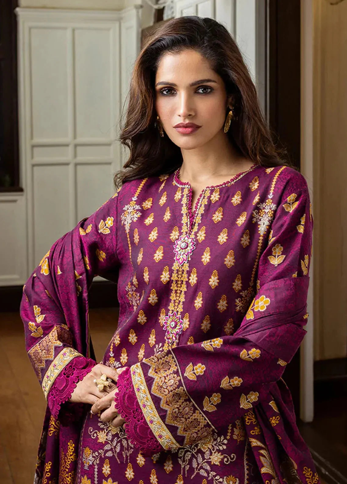 Seraph by Mushq Lawn Summer Collection 2026 || MQ25S HML-2504 Eleanor - Image 3