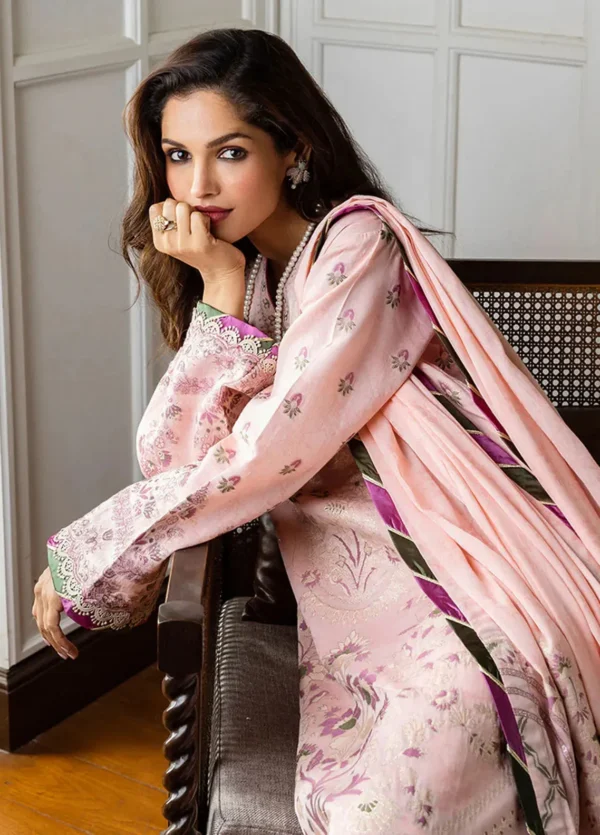 Alternative view of Seraph by Mushq Lawn Summer Collection 2026 || MQ25S HML-2510 Lillian
