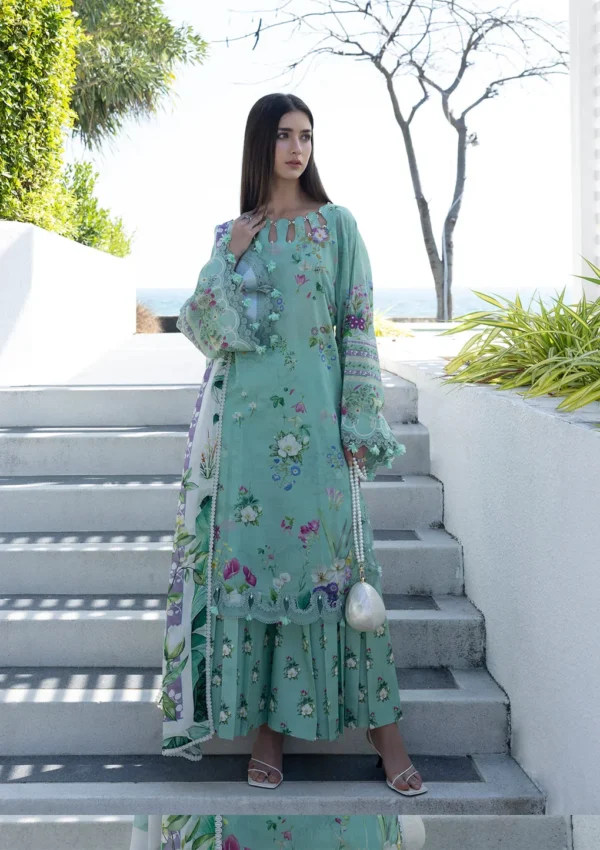 Elaf Prints Lawn Vol 1 2026 | 7A TEAL ME