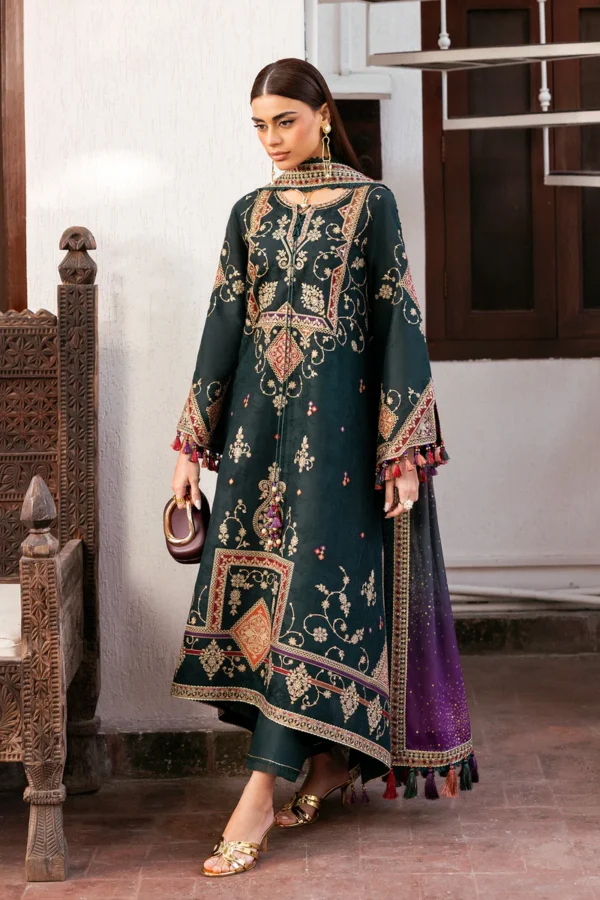 Shahkaar Luxury Eid Lawn 2026 by Jazmin || SL26-D03