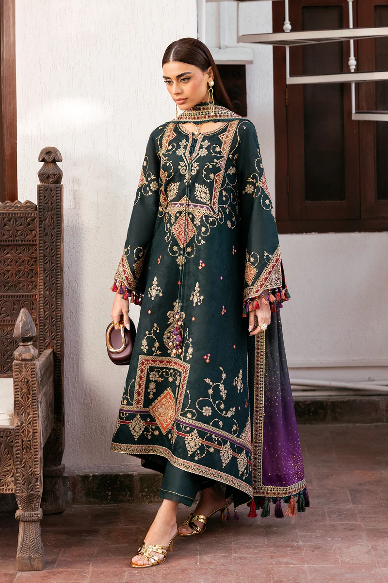 Shahkaar Luxury Eid Lawn 2026 by Jazmin || SL26-D03