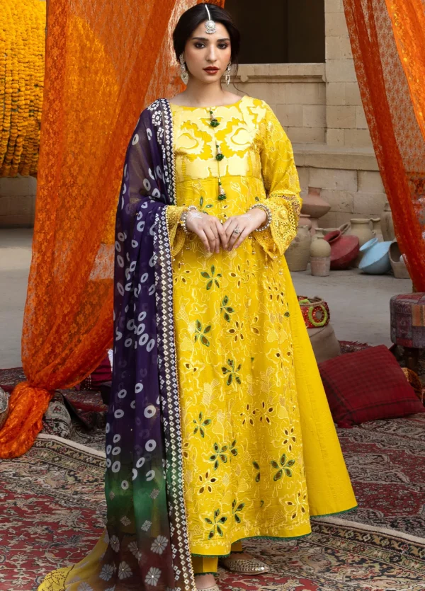 Bandhani Premium Lawn 2026 by Al Zohaib | D-4