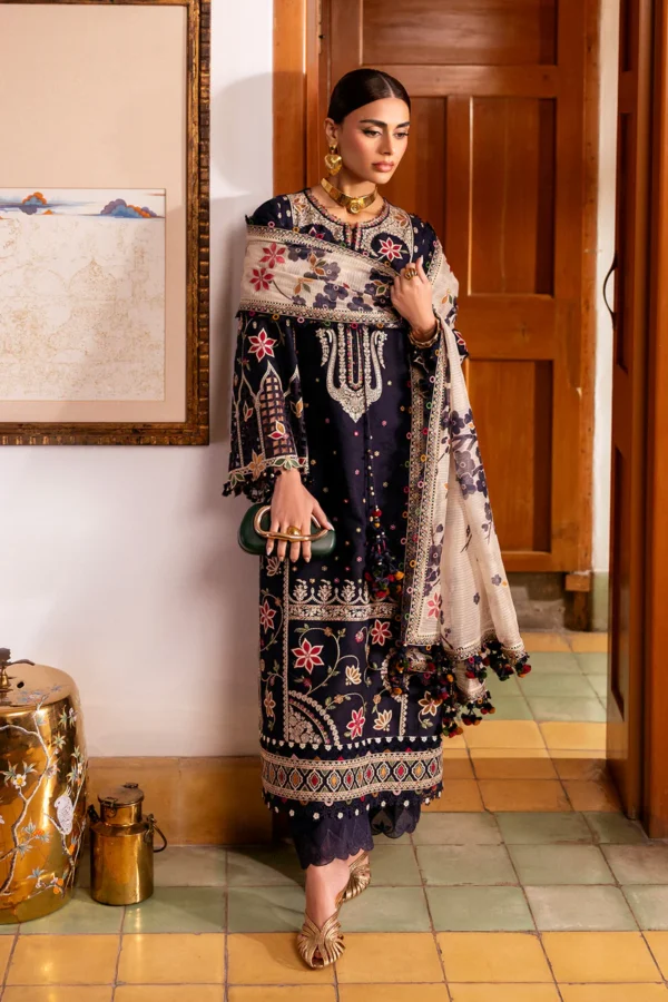 Shahkaar Luxury Eid Lawn 2026 by Jazmin || SL26-D07