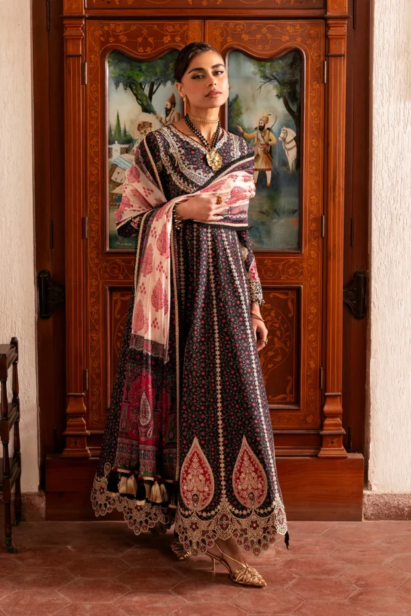Shahkaar Luxury Eid Lawn 2026 by Jazmin || SL26-D09