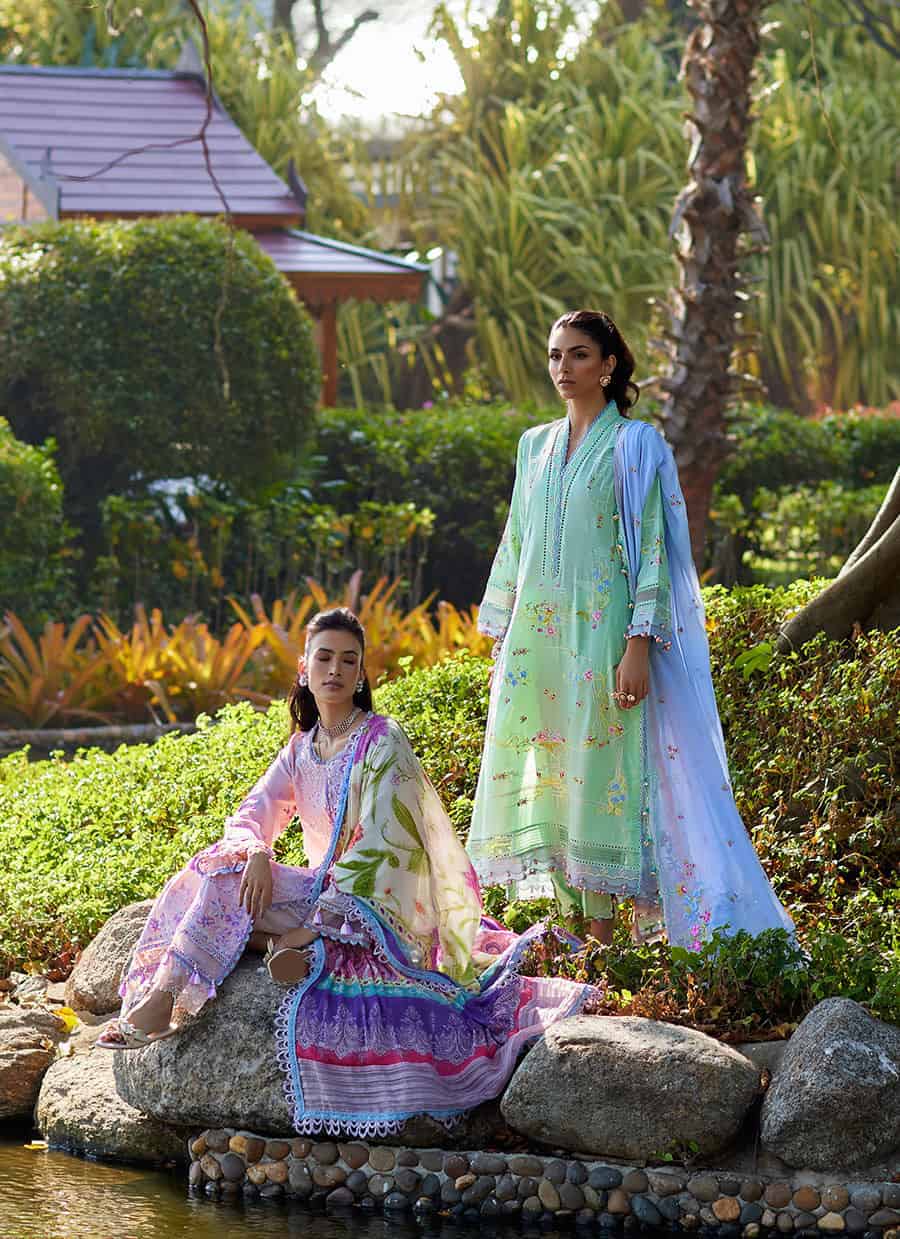 Farah Talib Aziz Lawn 2024 | Suay | FTA-11-24 - Image 4