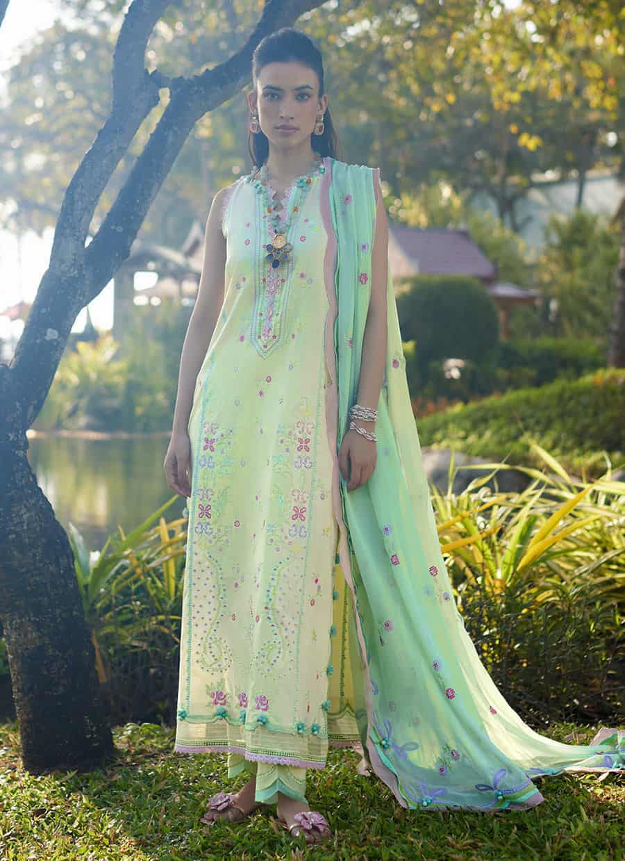 Farah Talib Aziz Lawn 2024 | Suay | FTA-11-24 - Image 6