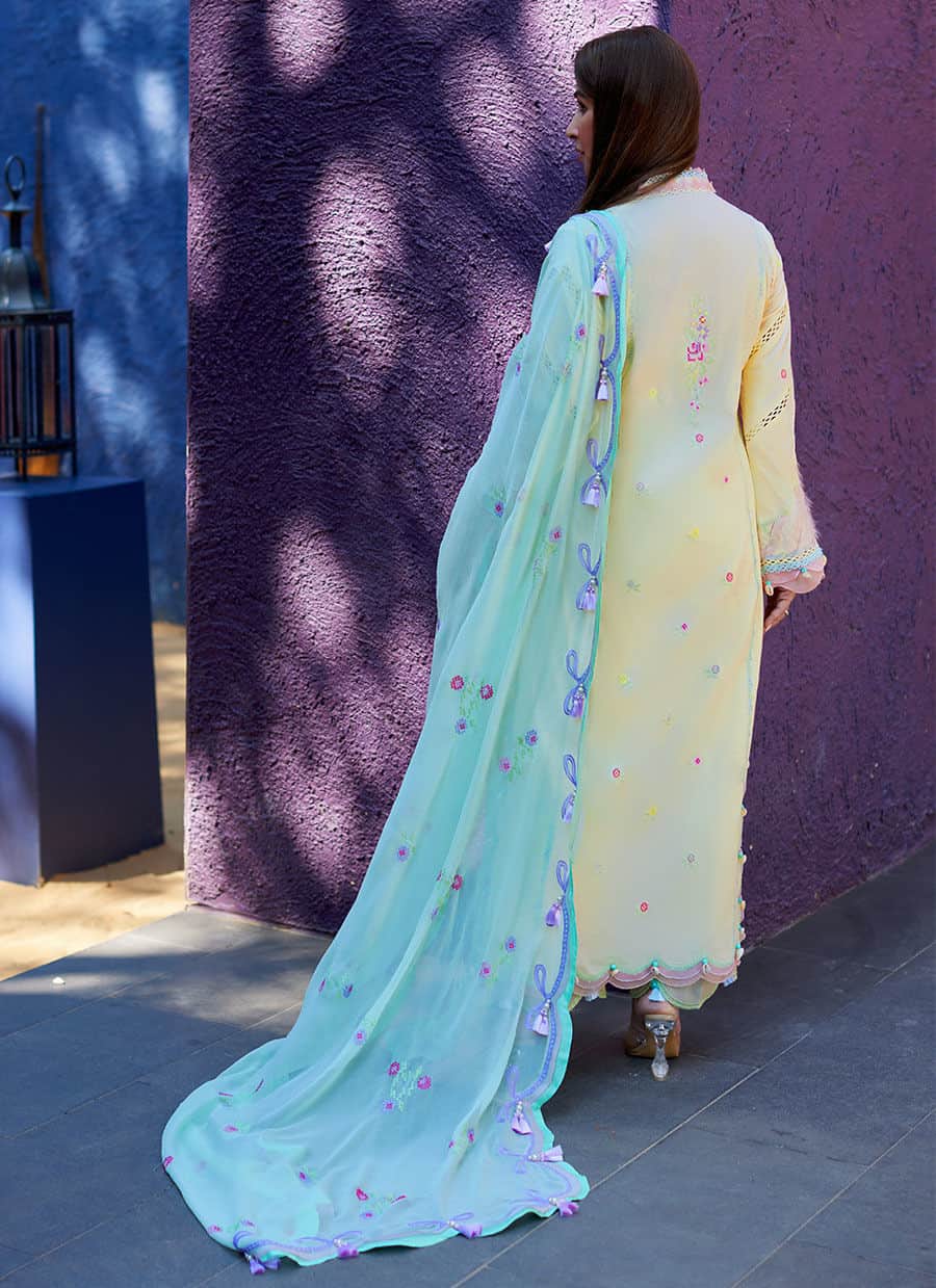 Farah Talib Aziz Lawn 2024 | Suay | FTA-11-24 - Image 7