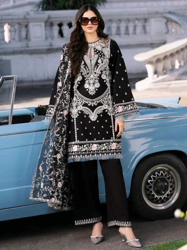 Bin Ilyas Clara Embroidered Lawn 2024 | 214-A